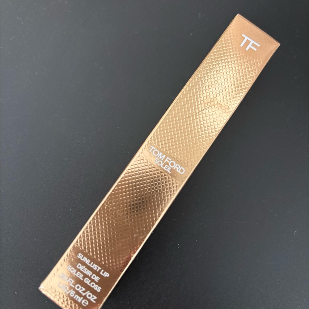 Tom Ford Metallic Gold Lip Gloss NIB